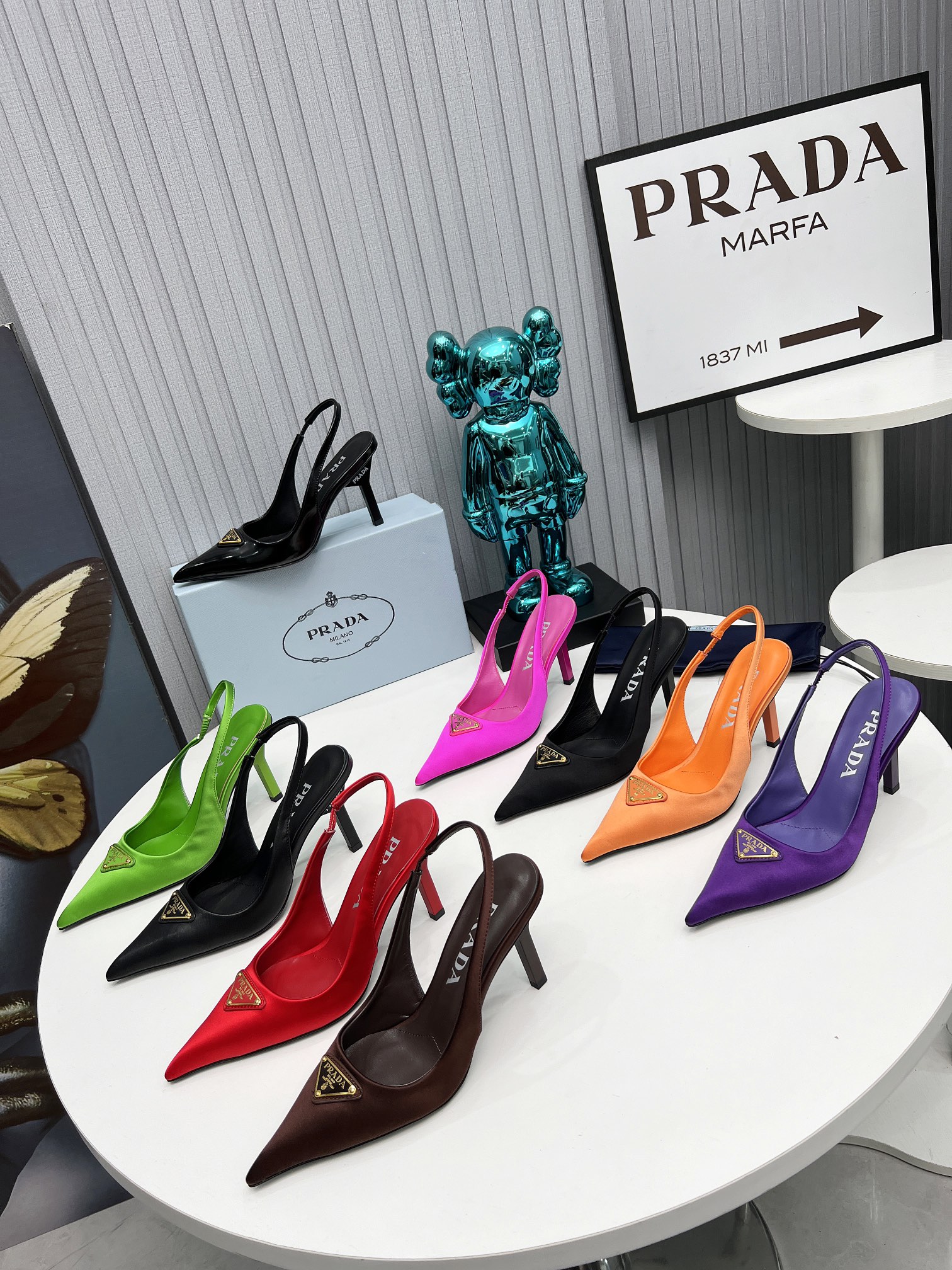 Prada sz35-39 8cm h0605